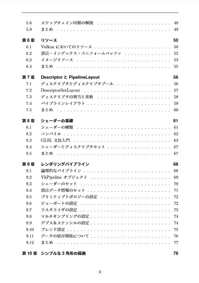 Vulkan Programming Vol.1 - techbito / 旧すらりんラボ - BOOTH