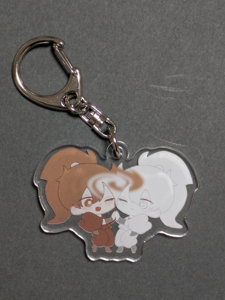 【アクリルキーホルダー】ミルクココア双忍