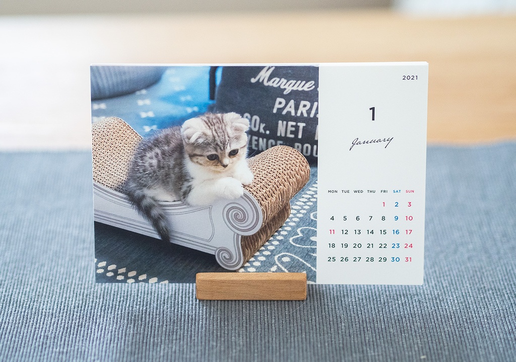 ぐうのカレンダー21 Cat Guu Booth