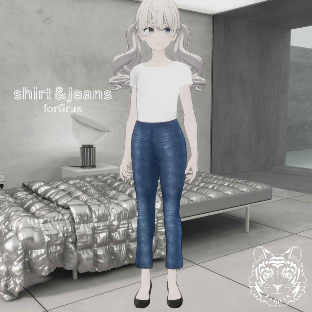 【Free】shirt＆jeans