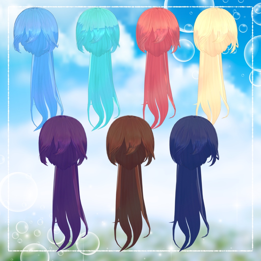 【5avatar】爽やかクールポニー