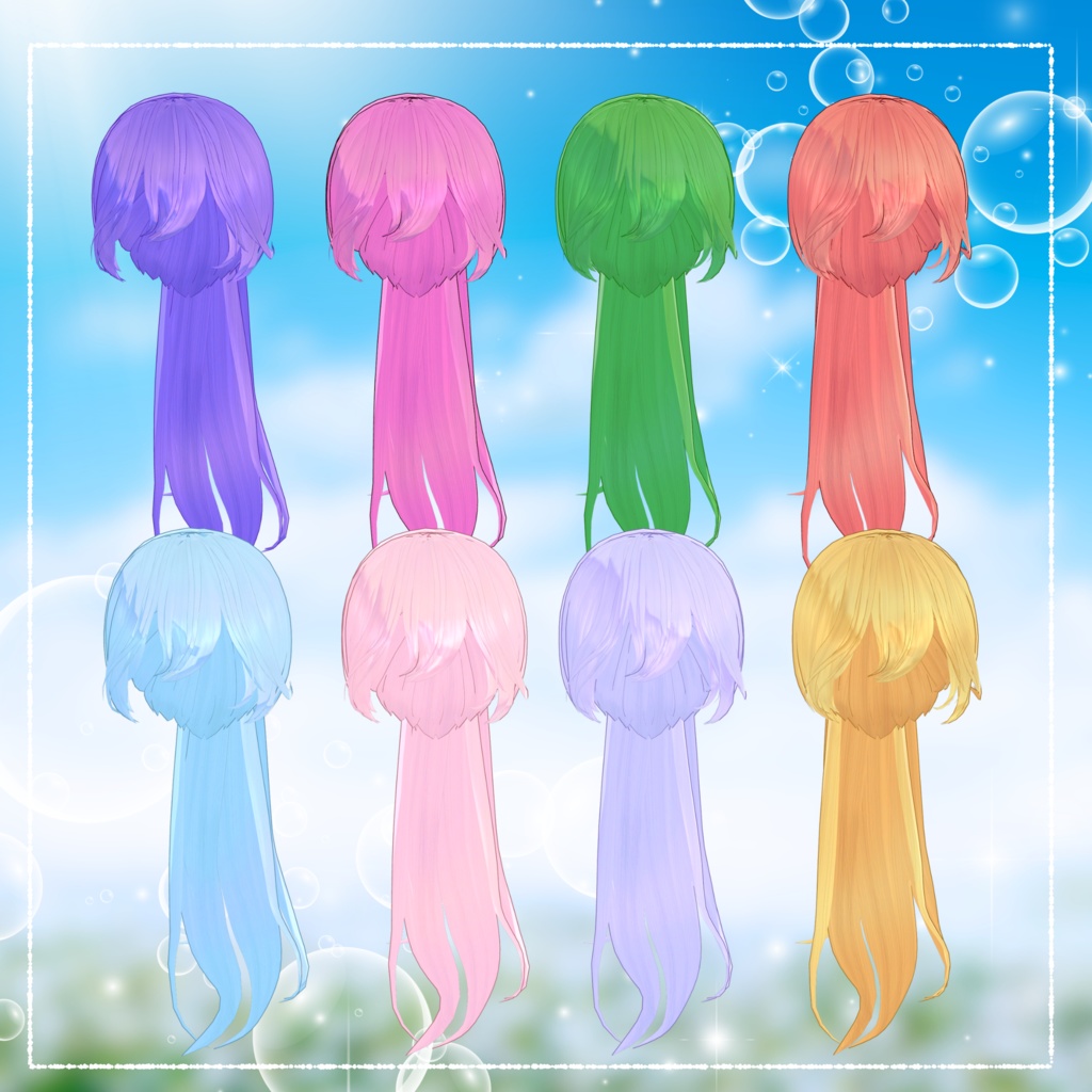 【5avatar】爽やかクールポニー