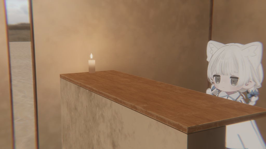 【VRChat用ワールド】CAFE