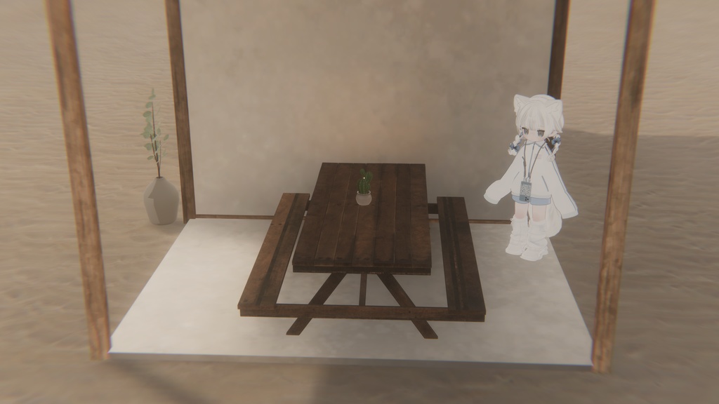 【VRChat用ワールド】CAFE