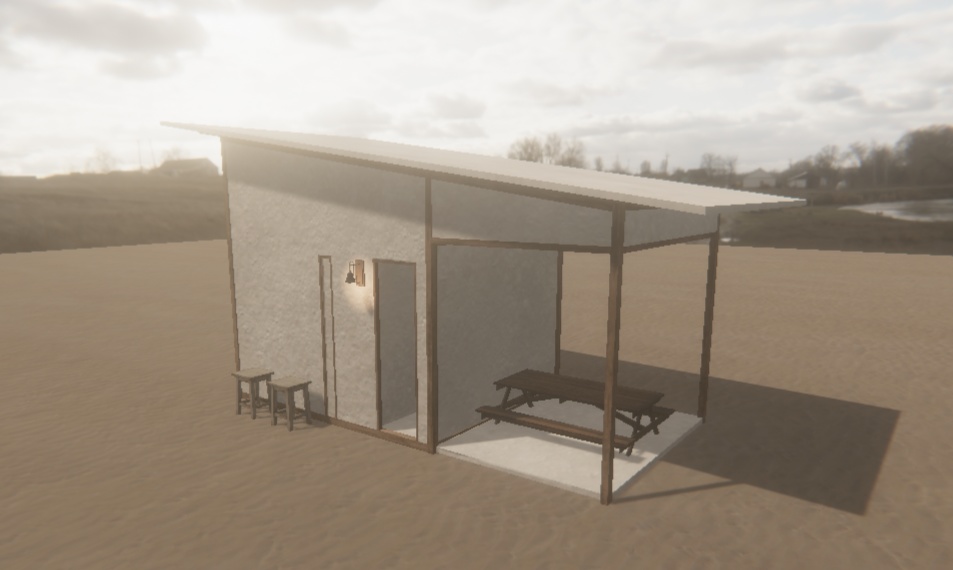 【VRChat用ワールド】CAFE