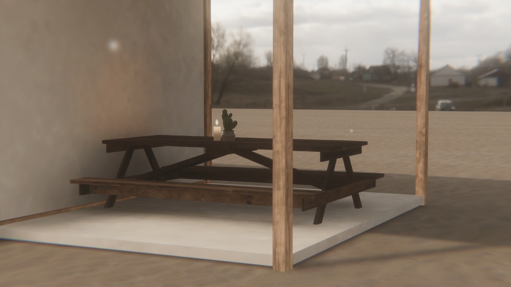 【VRChat用ワールド】CAFE