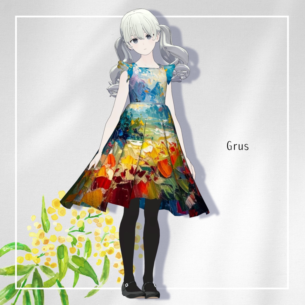 ※展示ページ※【5avatar】ふんわり日和ワンピース