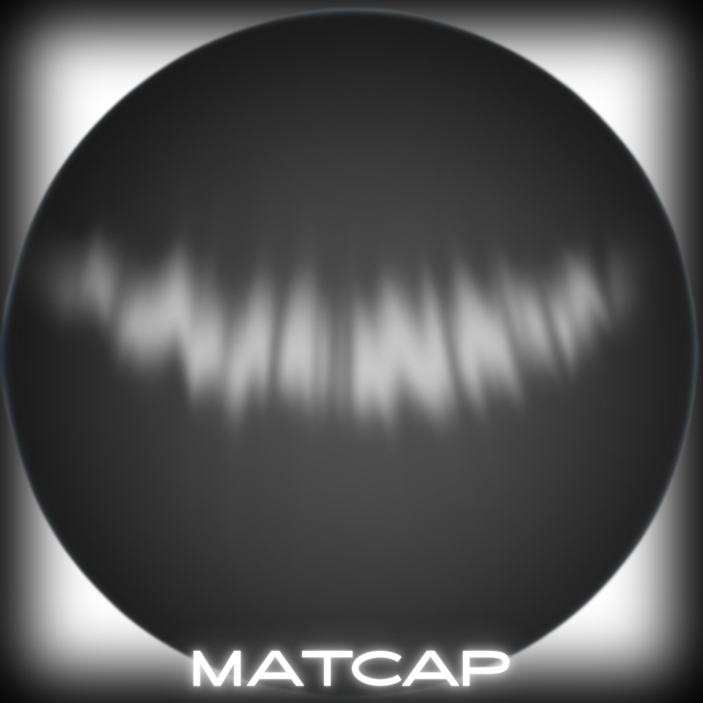 【商用利用可】髪の毛用ハイライトmatcap