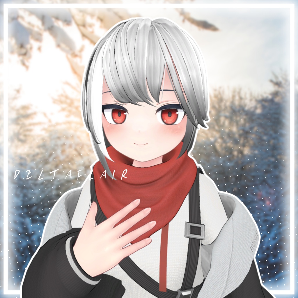 【5avatar】SnowlinePonytail