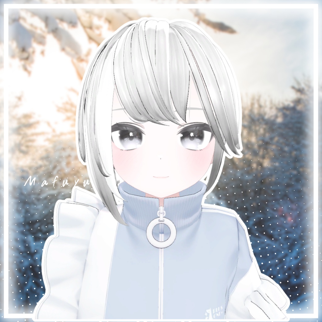 【5avatar】SnowlinePonytail