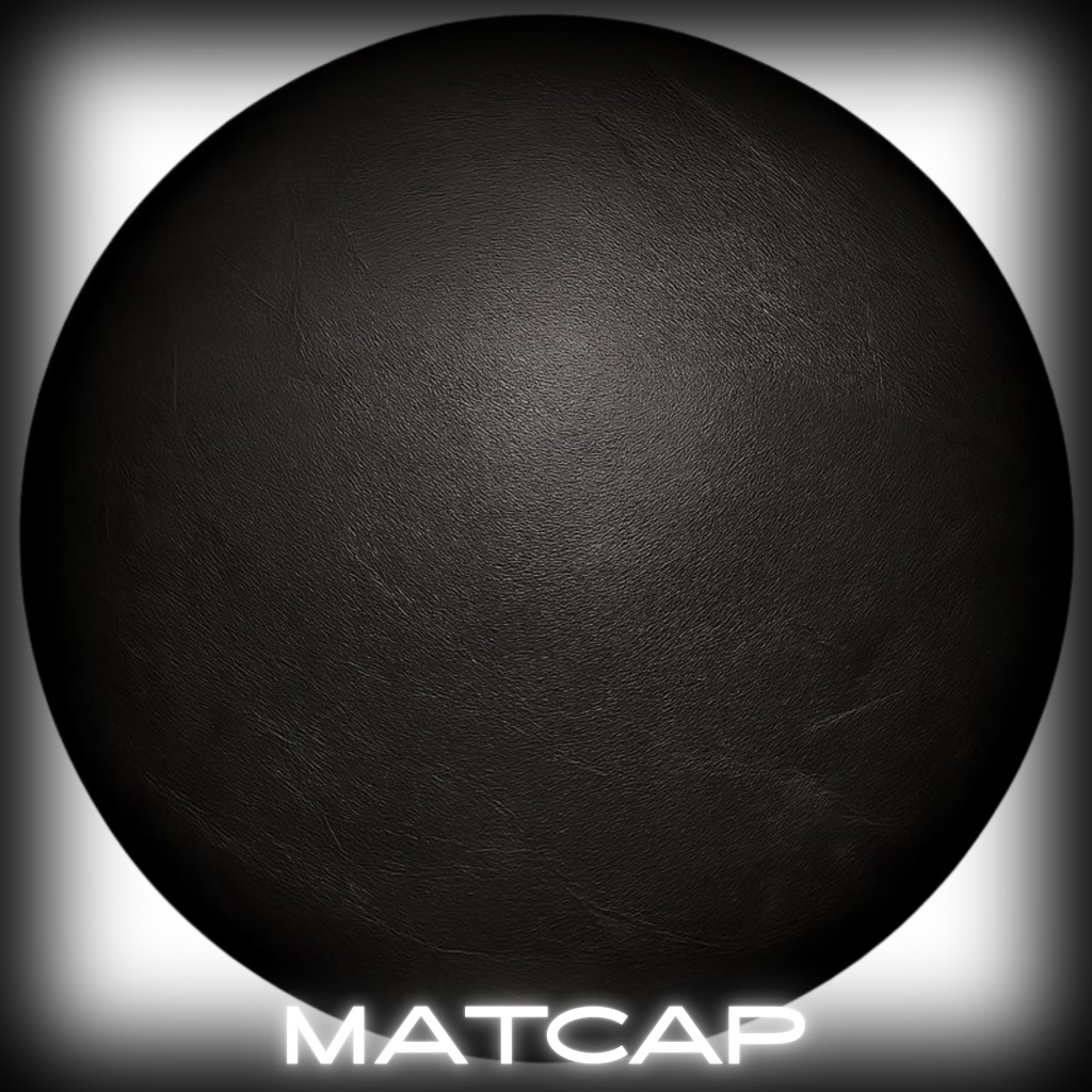 【商用利用可】leather matcap