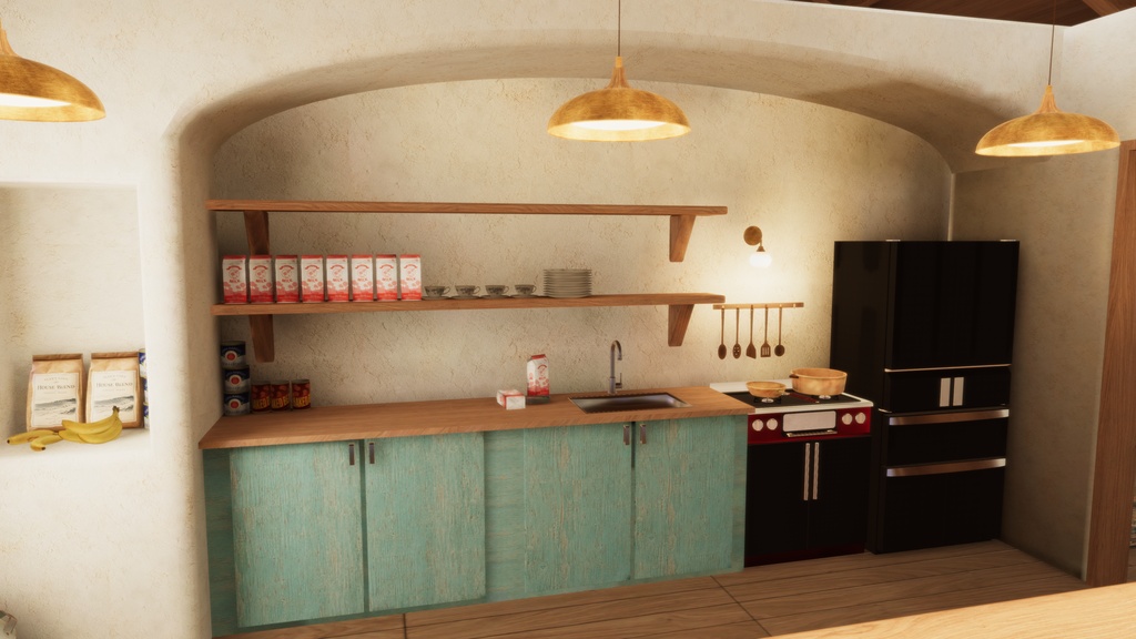 【VRC想定ワールド】CAFE