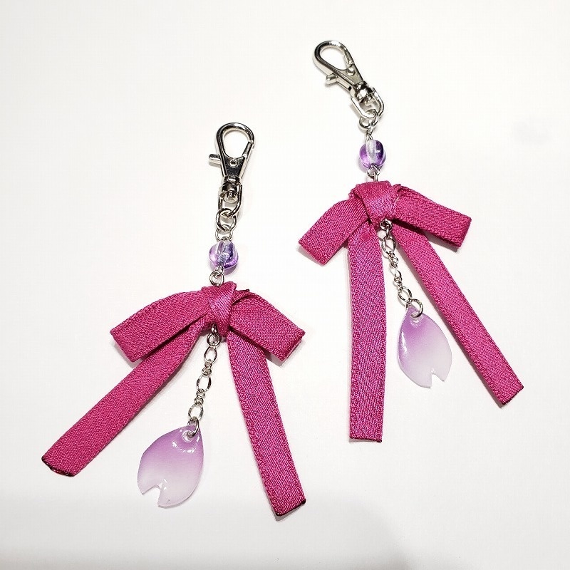 間桐桜イメージ リボンキーチャーム 虚数性アポトーシス Booth