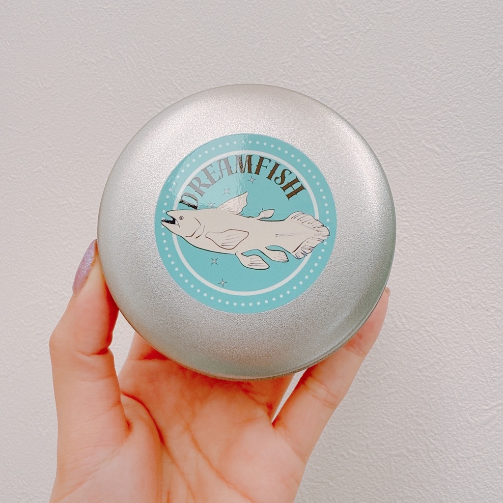 シーラカンスのラウンド缶/ステッカー