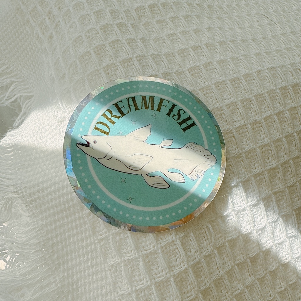 シーラカンスのラウンド缶/ステッカー