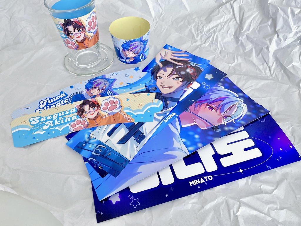 アクリルキーホルダー【三枝明那 & 不破湊】