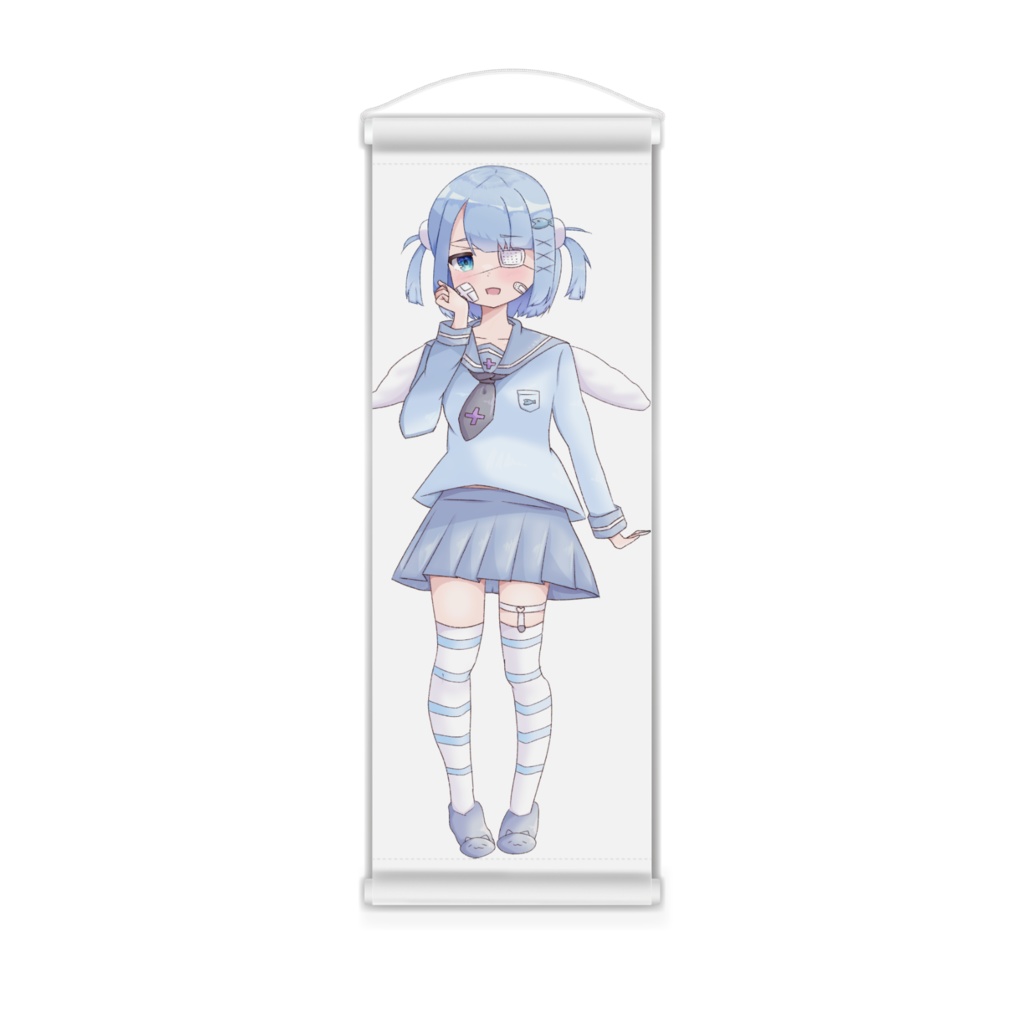 よわいさかな 1周年 ミニタペストリー