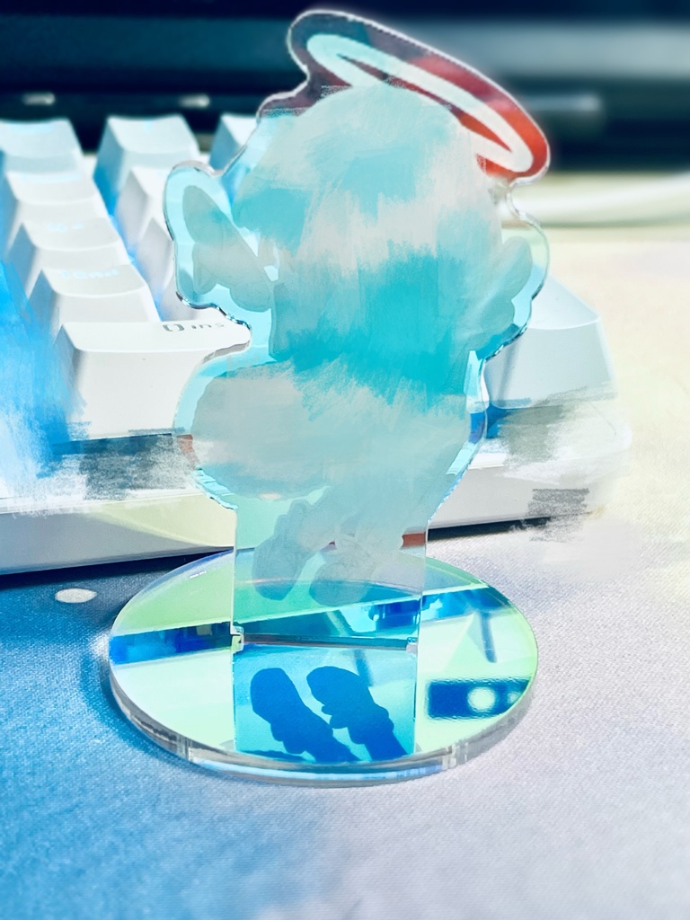 よわいさかな x-x 『#かわいそうはかわいい』 コラボアクリルフィギュア