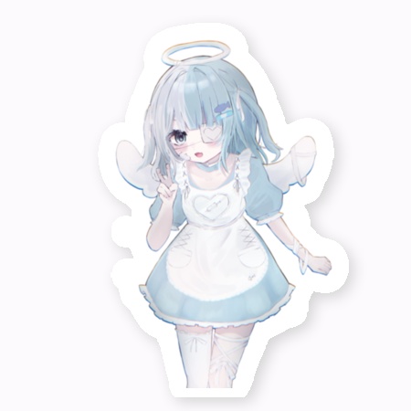 『かわいそうなわたしたちへ』ステッカー