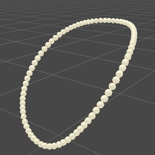 【試着有】パールのネックレス