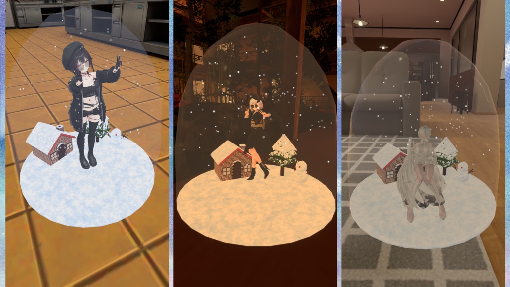 秋アップデート!【ModularAvatar対応ギミック】スケールドーム-ScaleDomeGimmick