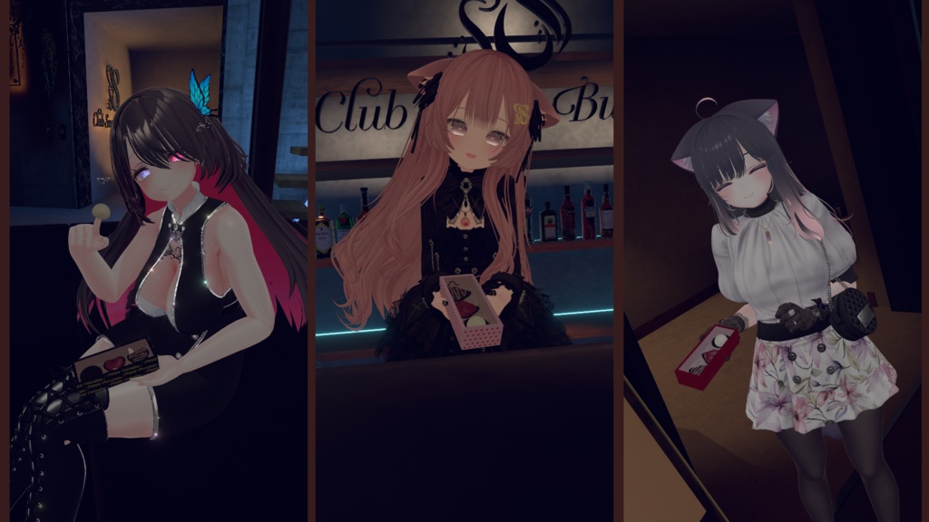 【ModularAvatar対応ギミック】チョコケースセット-ChocoCaseGimmick