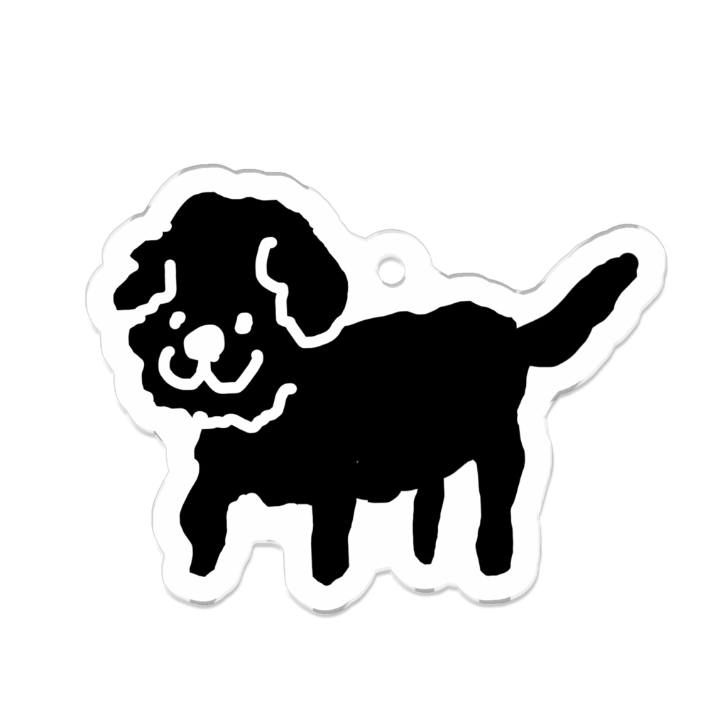 意味がわかると面白いキーホルダー②「おもしろい犬」