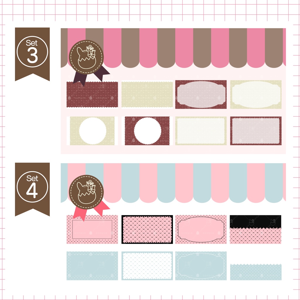 サムネイル背景パック Vol.2 ハート