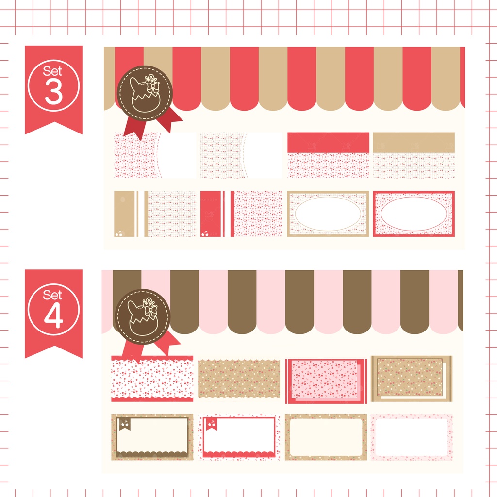 サムネイル背景パック Vol.5 さくらんぼ