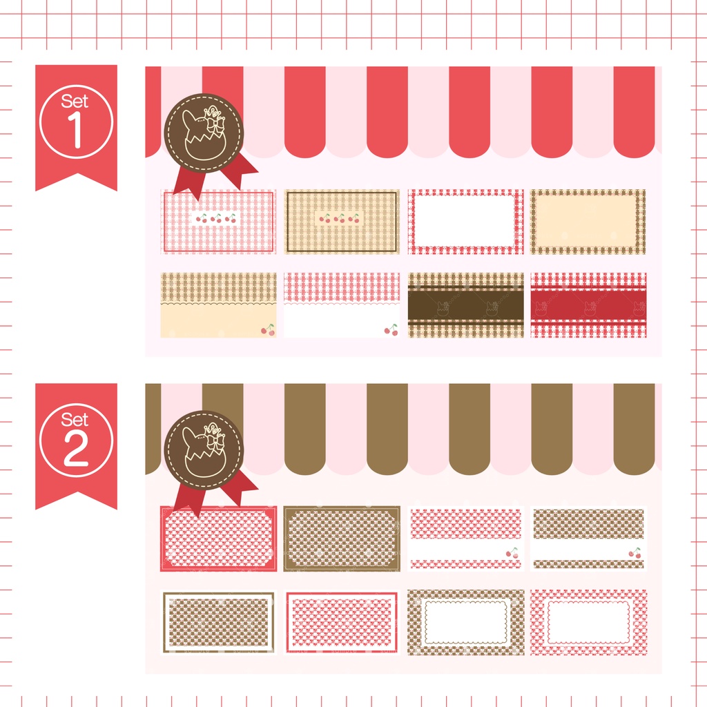 サムネイル背景パック Vol.5 さくらんぼ