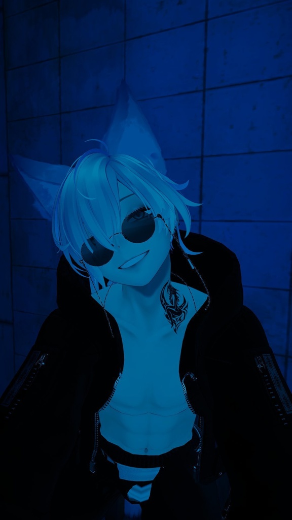 〖VRC〗Avatar Tatoo texture ” NEBULA VEIL