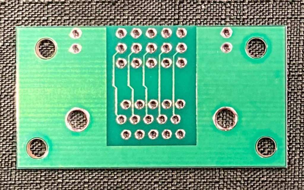 VGA(ミニD-sub3列15ピン) DIP化基板