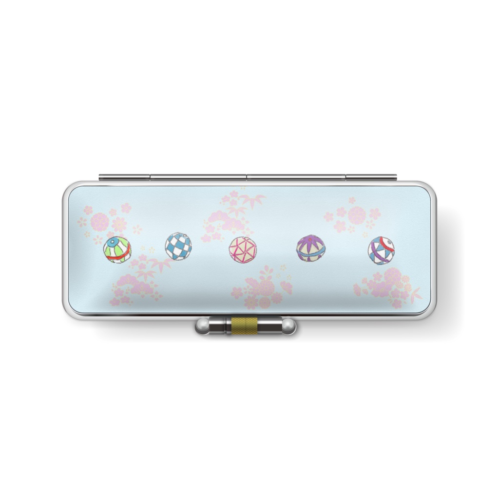 和柄印鑑ケース 水