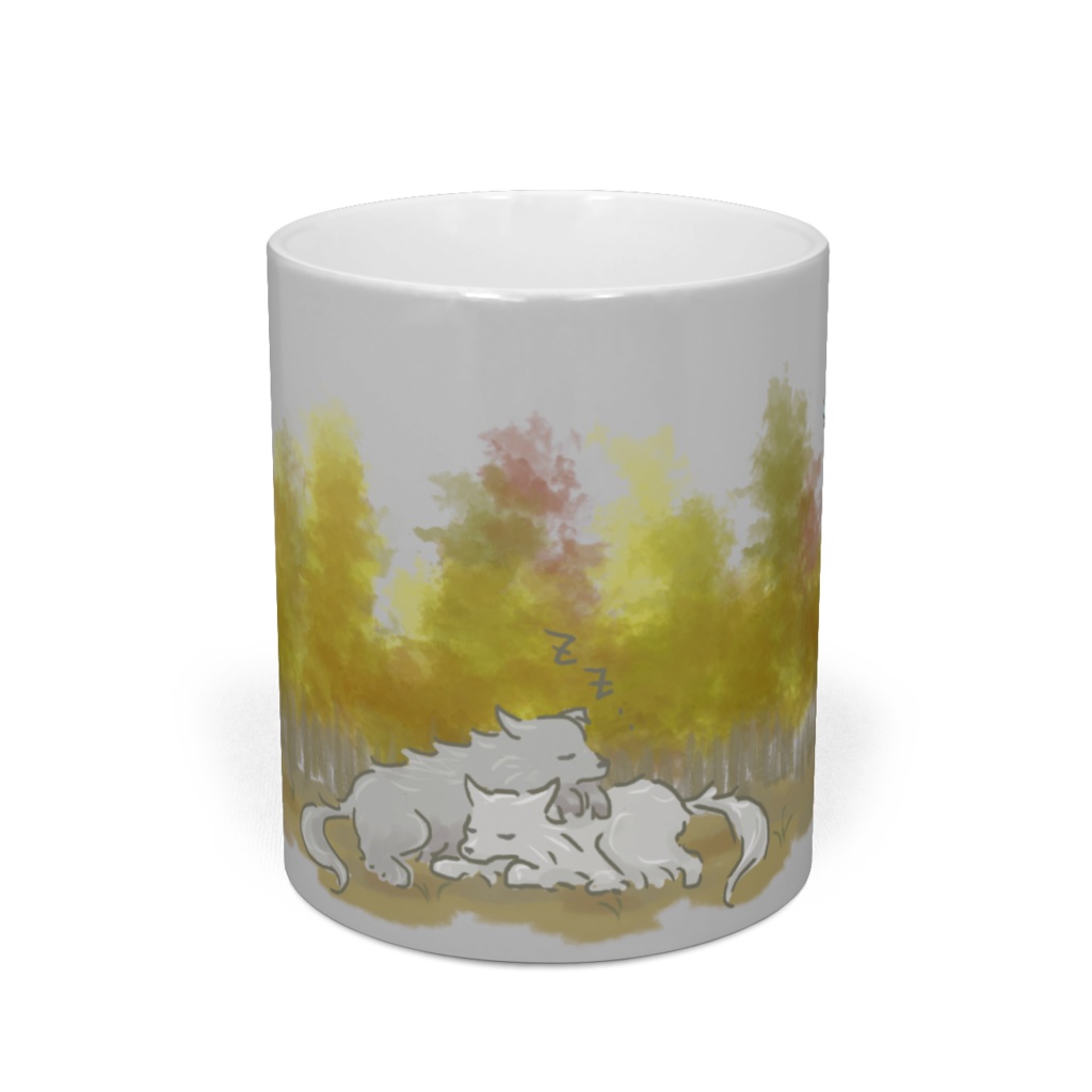 秋の森マグカップ