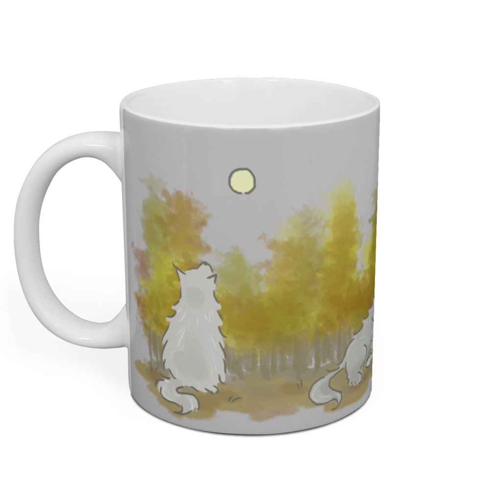 秋の森マグカップ