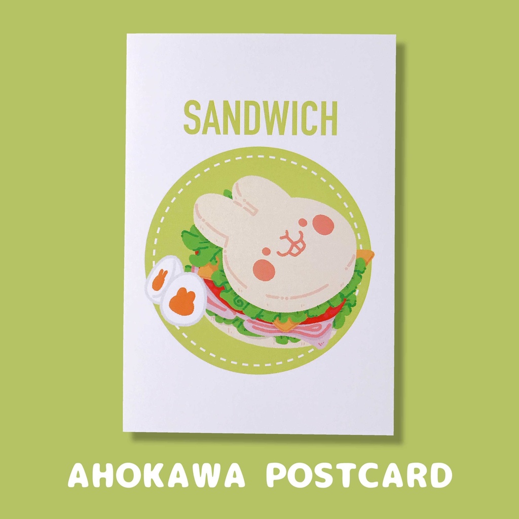 ☀︎フードイラストポストカード