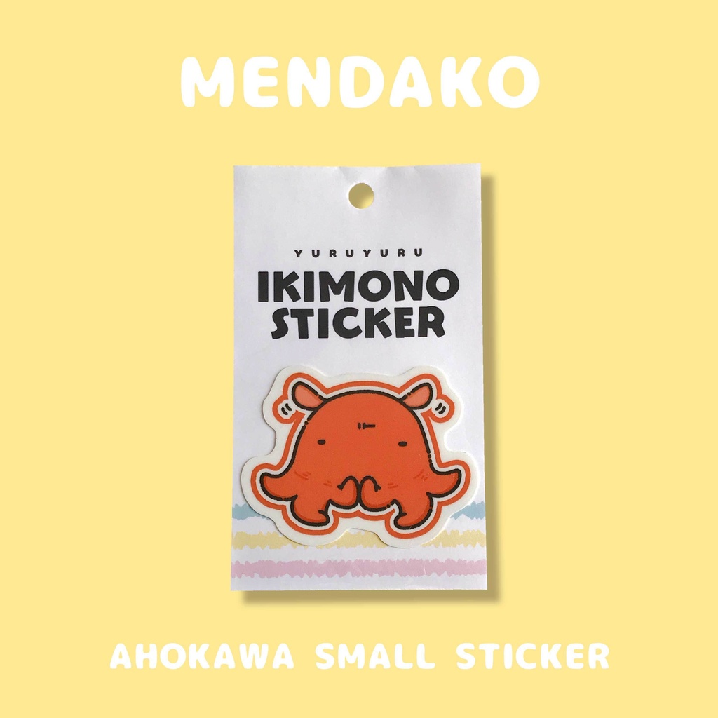 ☀️【小】ゆるゆるいきものステッカー