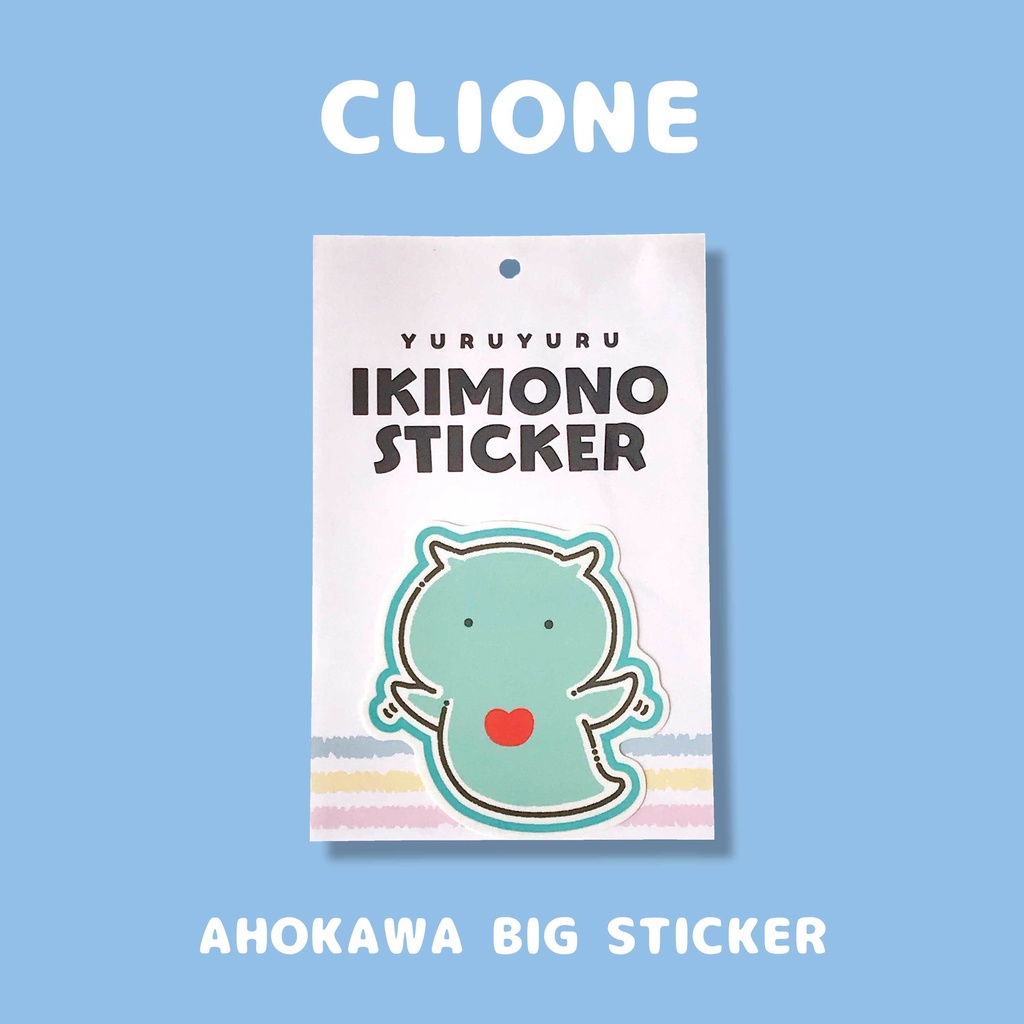 ☀️【大】ゆるゆるいきものステッカー