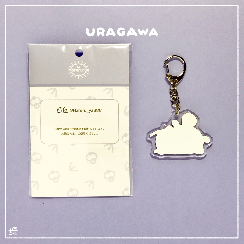 🐶おやぢ!アクリルキーホルダー