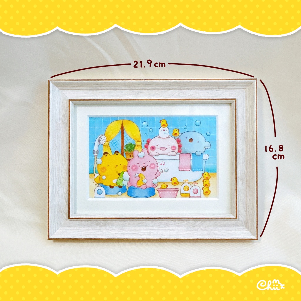 ☀️原画「おふろのじかん」