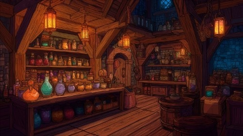 【高画質】ファンタジーゲーム風 背景画像パック|村・町の風景(8枚)