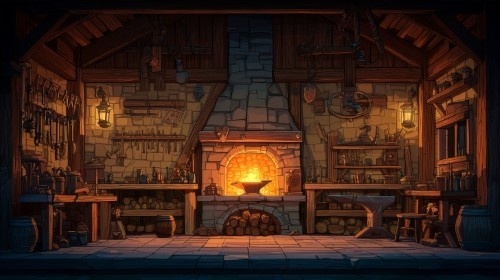 【高画質】ファンタジーゲーム風 背景画像パック|村・町の風景(8枚)