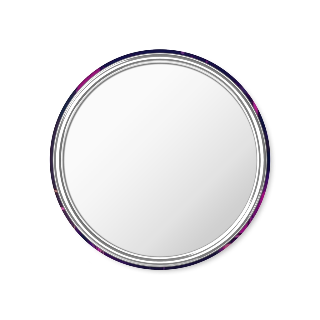 闇月くるみオリジナルミラー缶バッジ