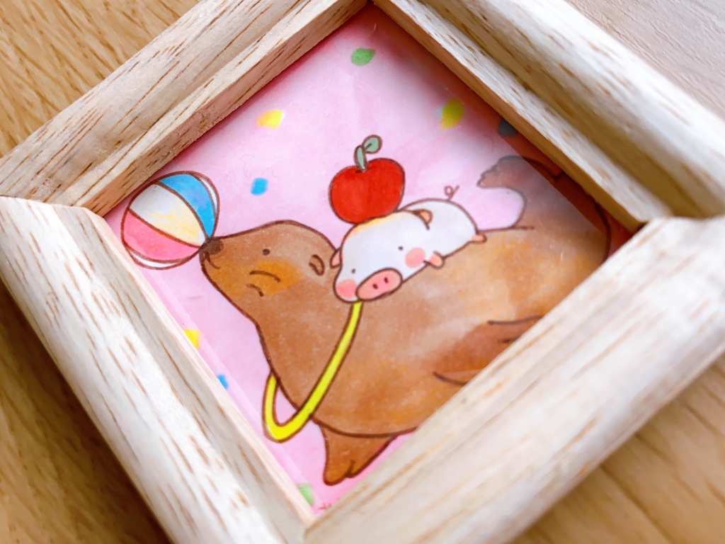 ミニ原画 ぼくもできるよ〜