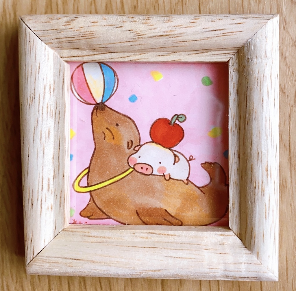 ミニ原画 ぼくもできるよ〜