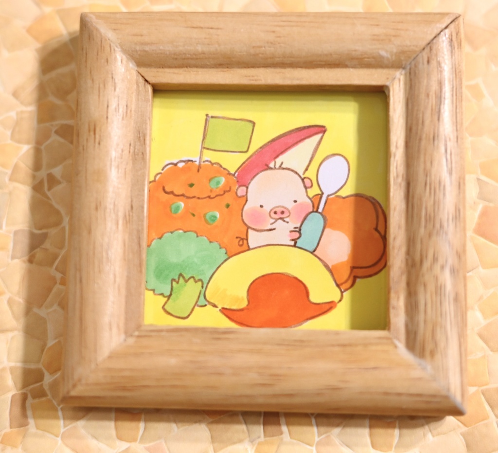 【ミニ原画】お子様ランチ