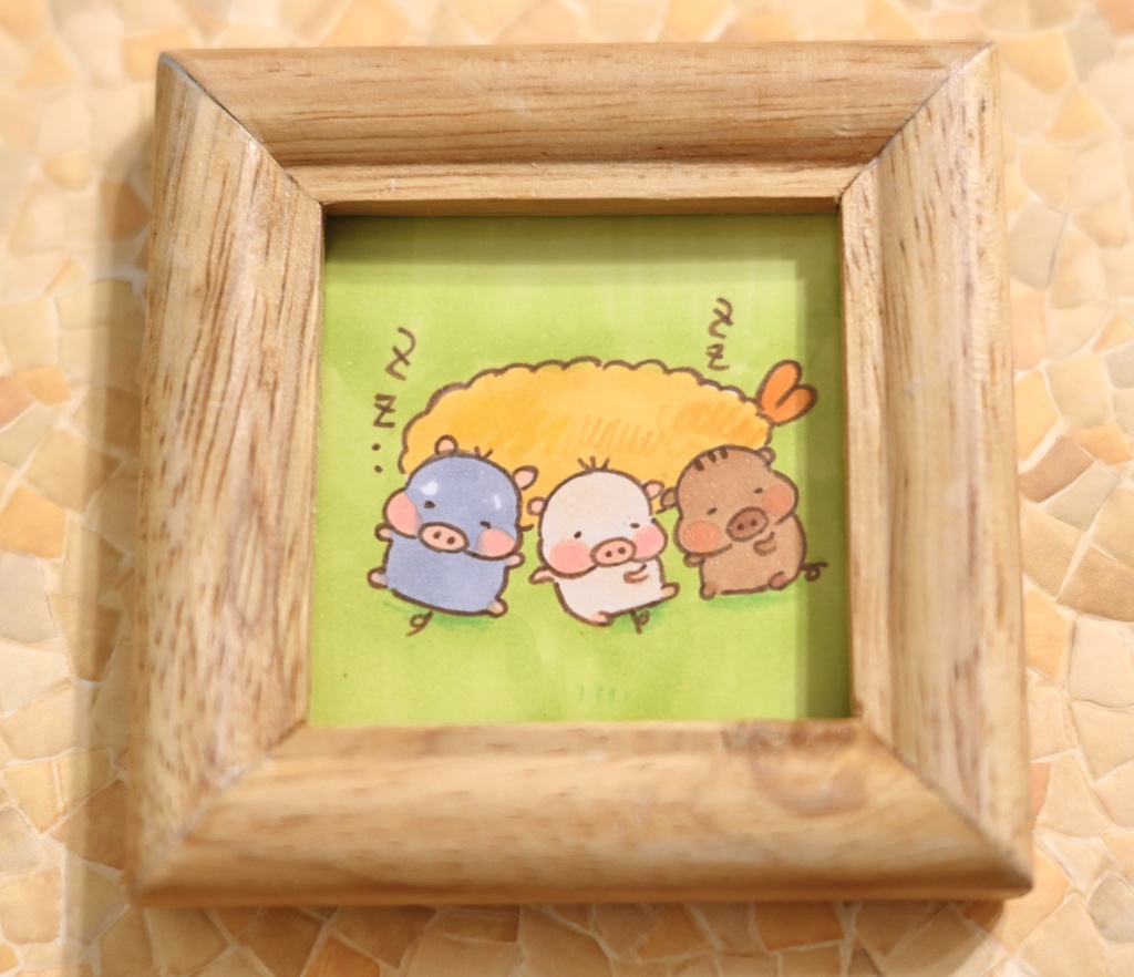 【ミニ原画】エビフライまくら
