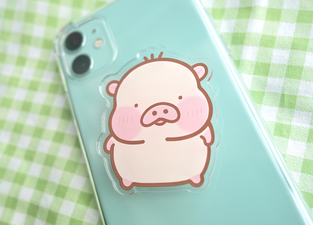 だれ坊スマホクリップ