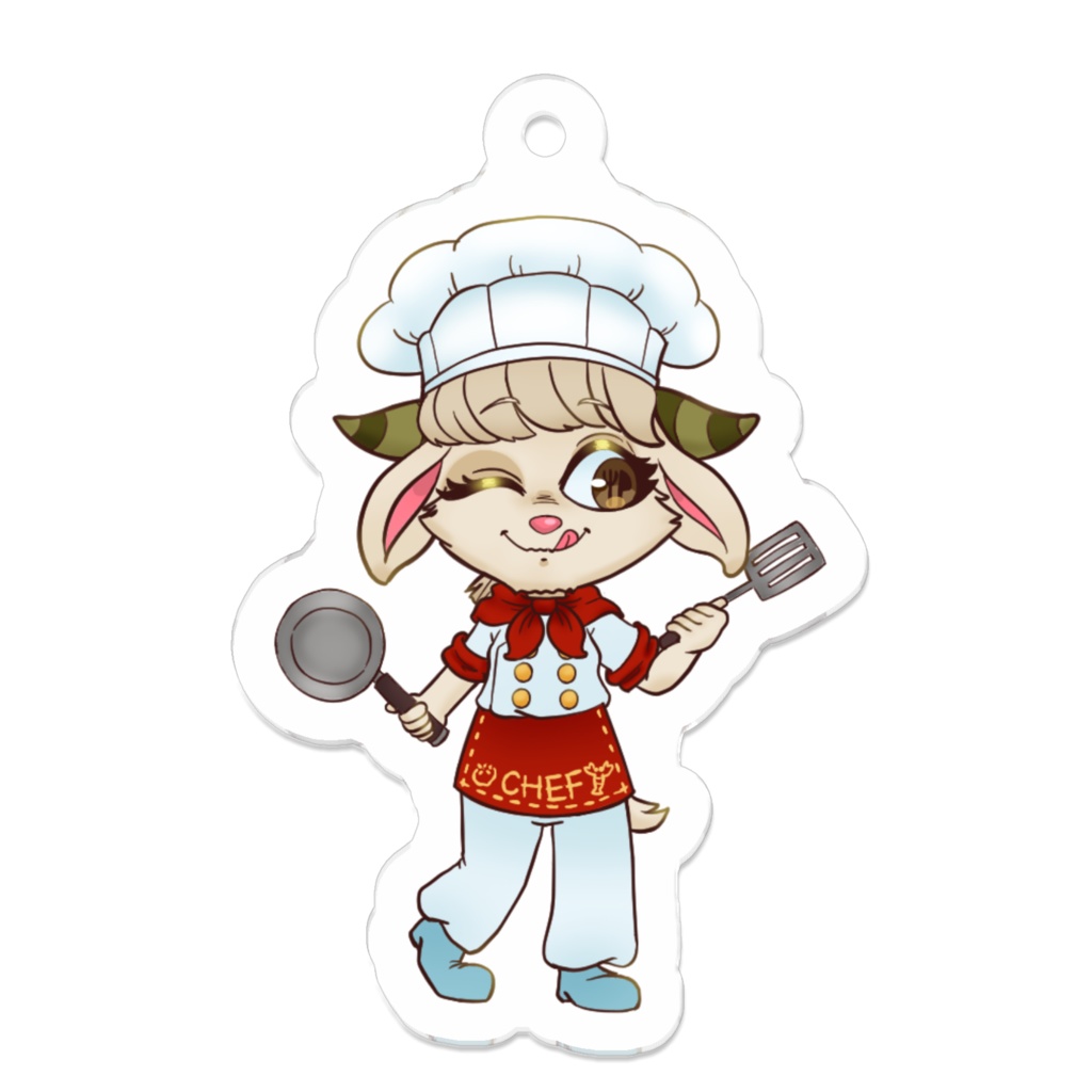 シェフ カペル アクリルキーホルダー
