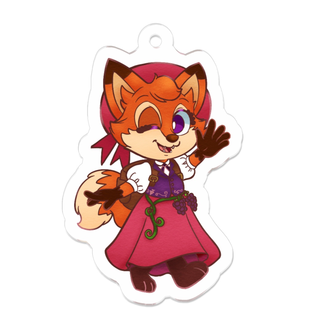 シェリーゾラ アクリルキーホルダー